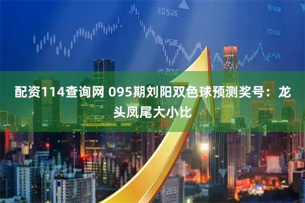 配资114查询网 095期刘阳双色球预测奖号：龙头凤尾大小比